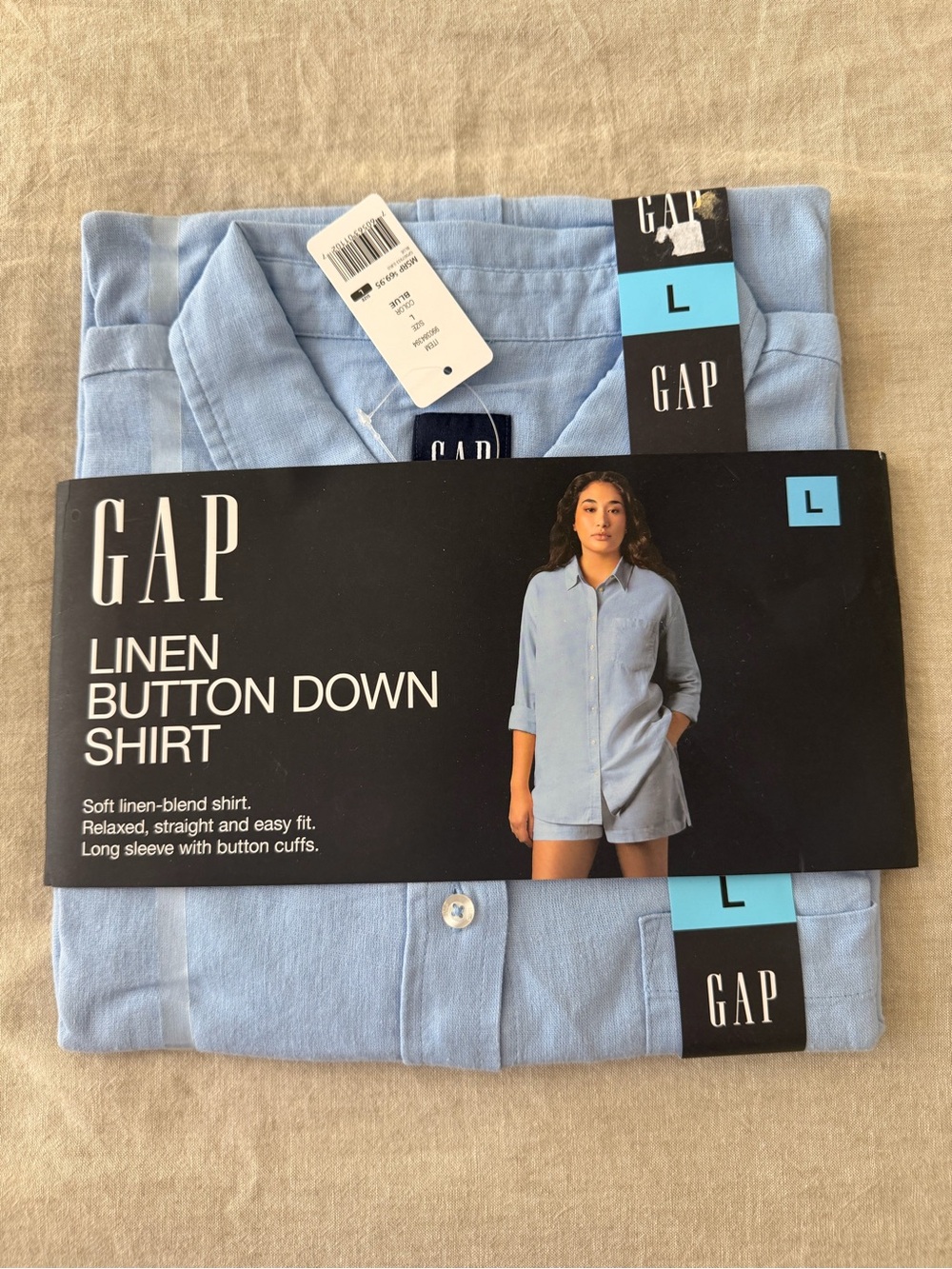 GAP Linen Button Down Shirt